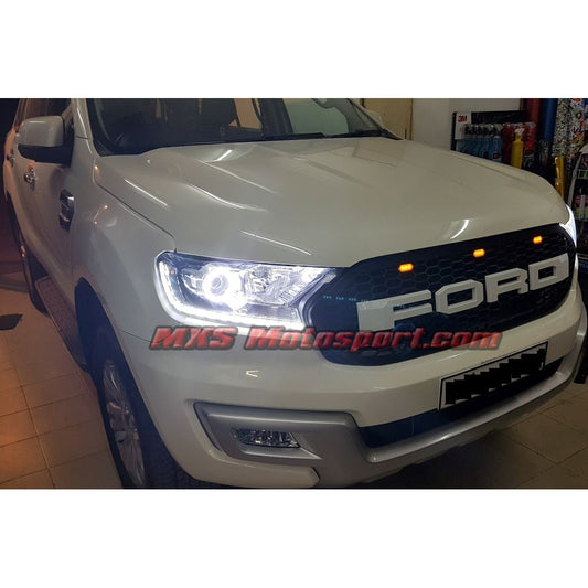 MXS2551 Raptor Style Front Led  Grill Ford Endeavour Everest 2015+
