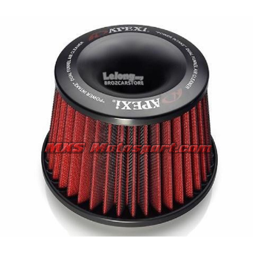 MXS2558 APEXI Power Intake Air Cleaner Filter Dual Funnel Adapter