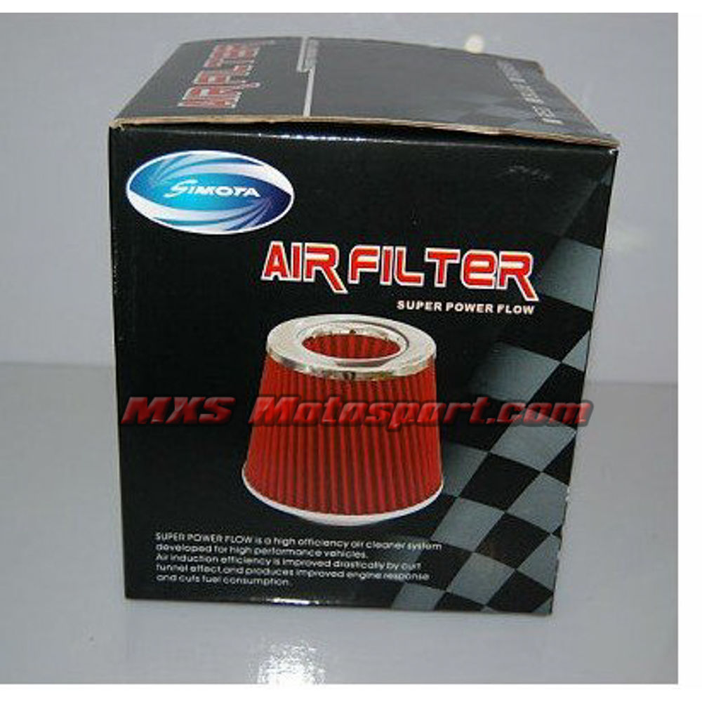 MXS2561 Simota Air Intake Filter Red