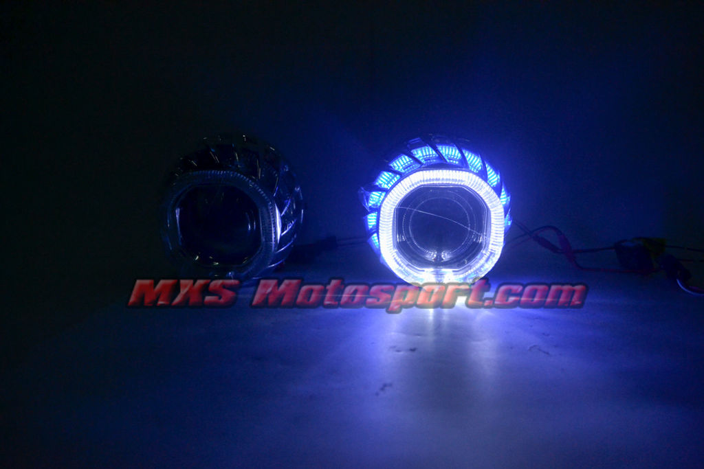 MXS2593 Square Led Robotic Angel Eye HID BI-XENON Projectors