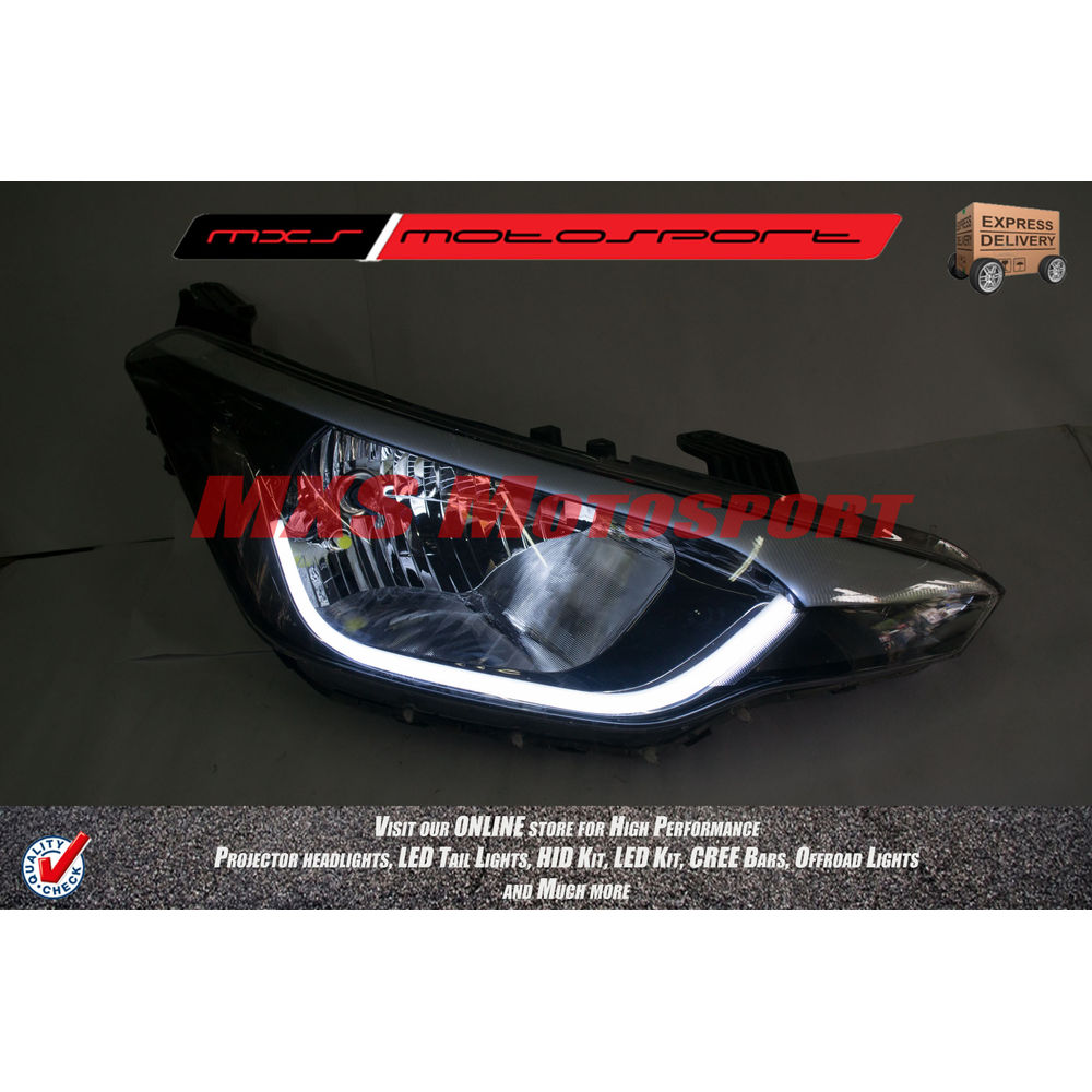 MXS2595 Hyundai i20 Elite Audi-Style White-Amber DRL Daytime Running Light