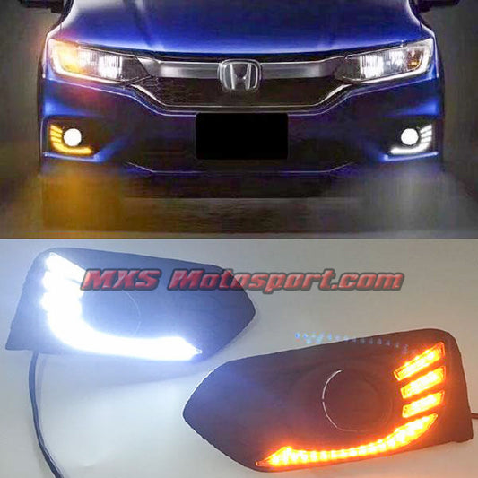 MXS2598 Honda City LED Fog Lamps Daytime Running Light 2017 Model