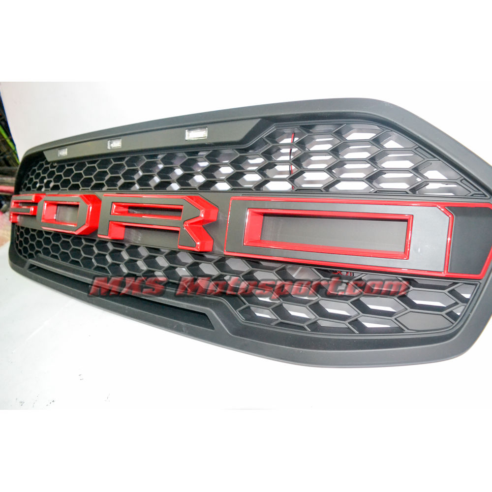 MXS2600 Ford Endeavour Everest 3D Led Raptor Grill 2015 + Stage I