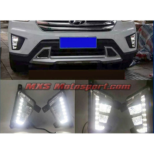 MXS2618 Hyundai Creta LED Fog Lamps Daytime running Light