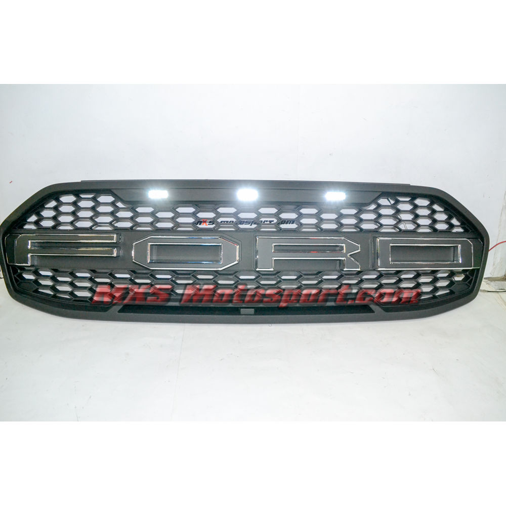 MXS2631 Ford Endeavour Everest 3D Led Raptor Grill  2015 + Stage I