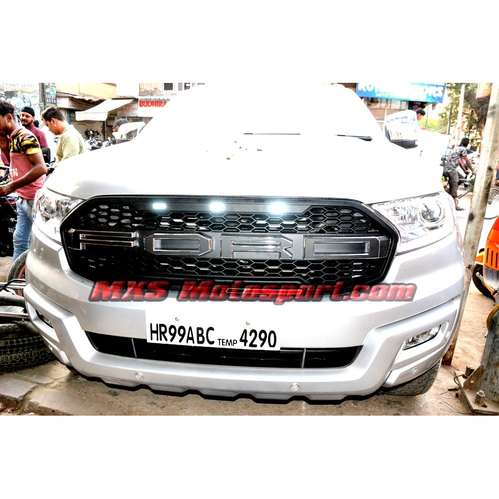 MXS2631 Ford Endeavour Everest 3D Led Raptor Grill  2015 + Stage I