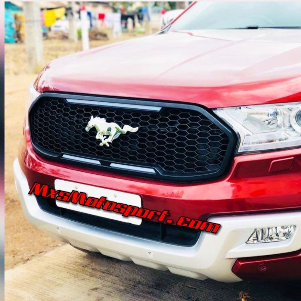 MXS2697 Ford Endeavour Everest Led Raptor Grill Mustang Style