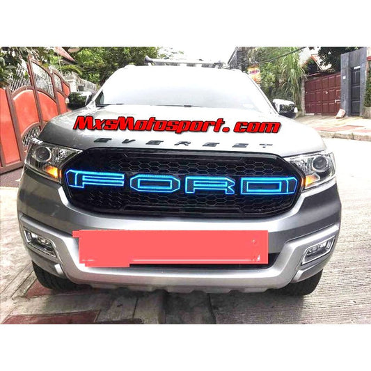 MXS2703 Ford Endeavour Everest Led Daytime Neon Raptor Grill 2015+