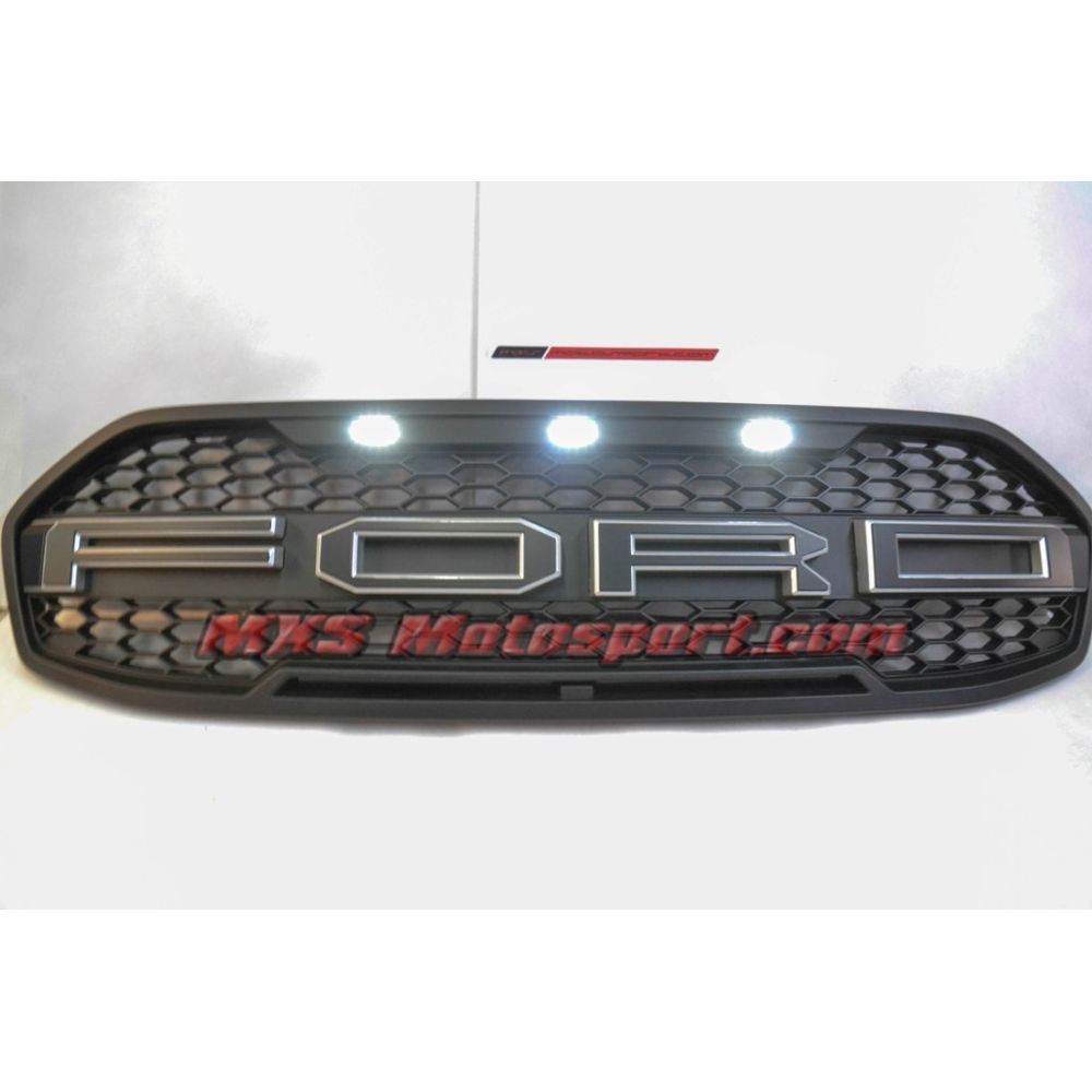 MXS2721 Ford Endeavour Everest 3D Led Raptor Grill 2015 + Stage I