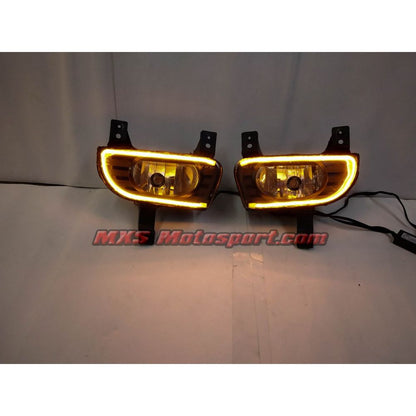MXS2747 Mahindra Scorpio LED Daytime Fog Lamps with Matrix Turn Signal