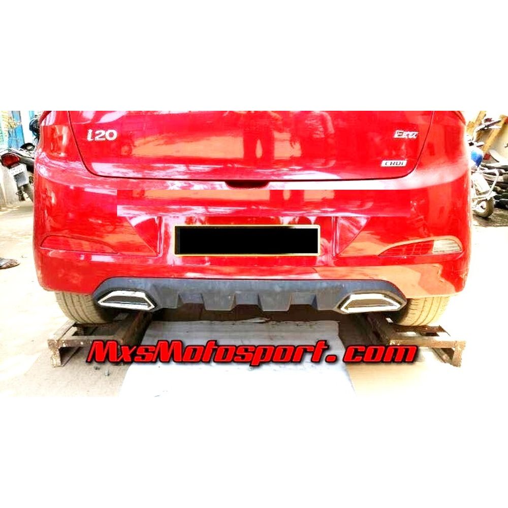 MXS2761 Hyundai i20 Elite Rear Racing Diffuser