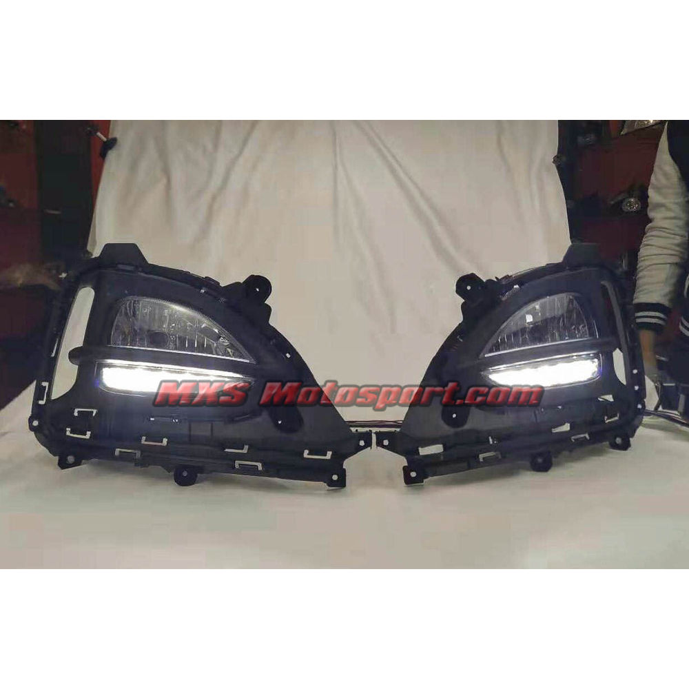 MXS2781 Hyundai i20 Elite LED Daytime Fog Lamps With Matrix Turn Signal Mode