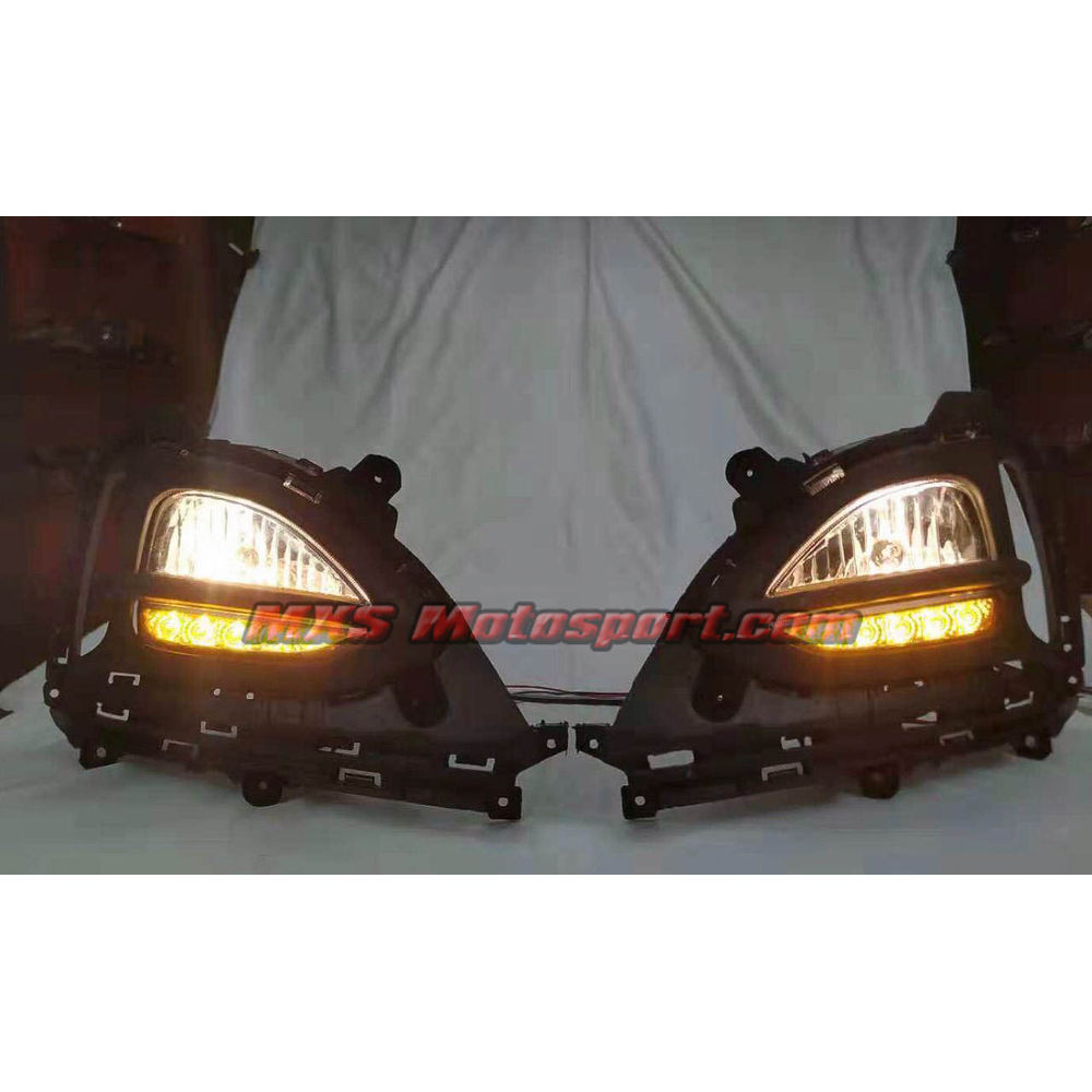 MXS2781 Hyundai i20 Elite LED Daytime Fog Lamps With Matrix Turn Signal Mode