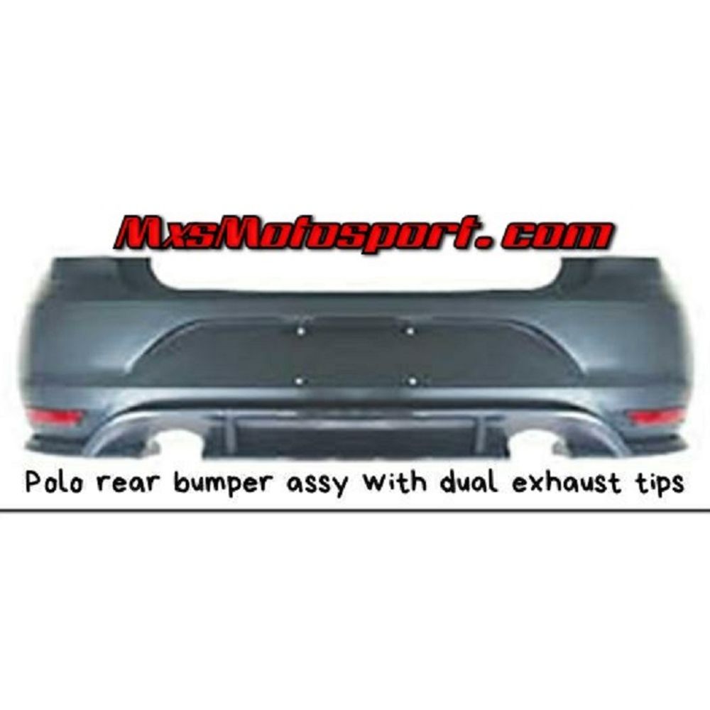 MXS2805 Volkswagen Polo GTI Rear Bumper Spoiler Body Kit