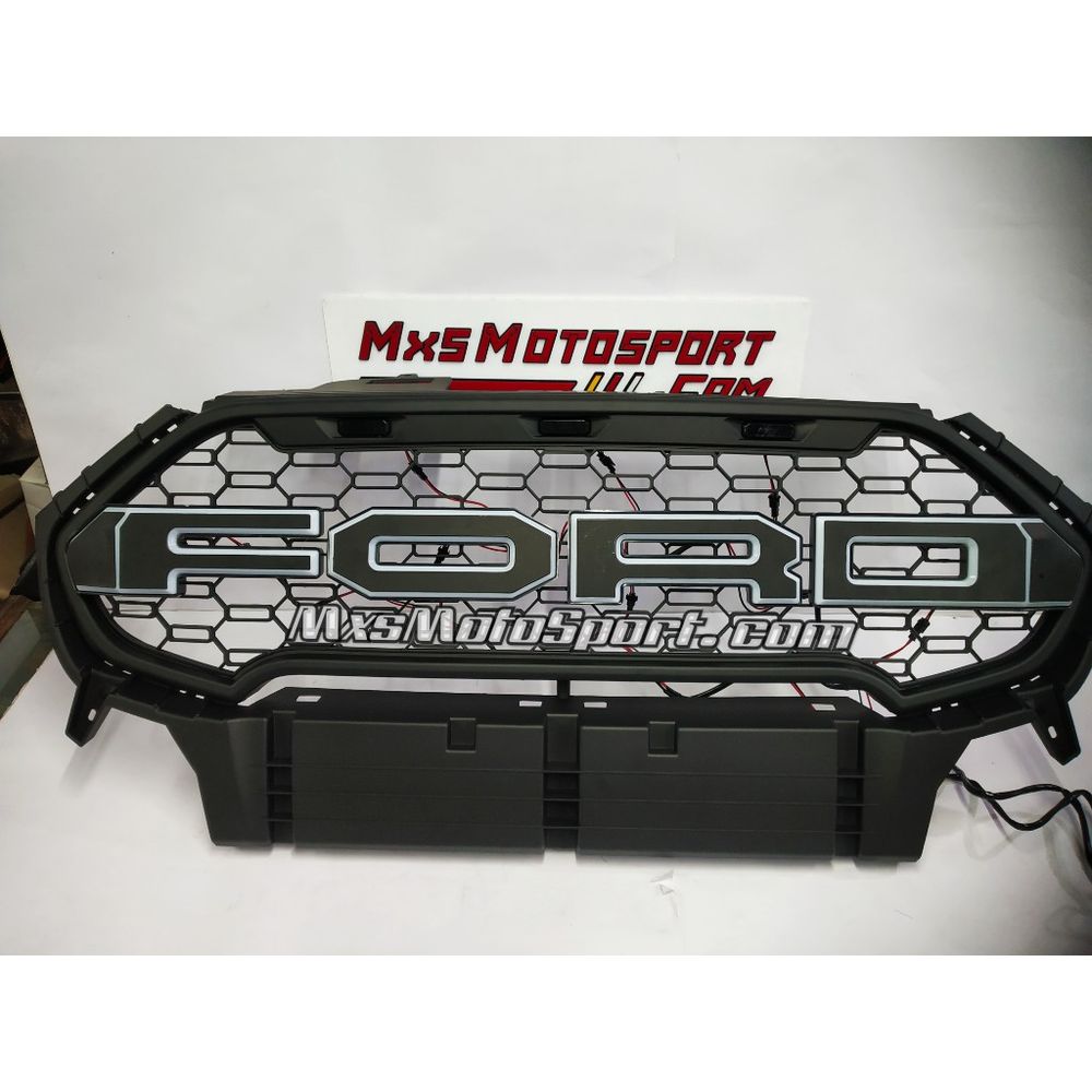 MXS2857 Ford Ecosport 3D Led Fonts Raptor Grill 2017+
