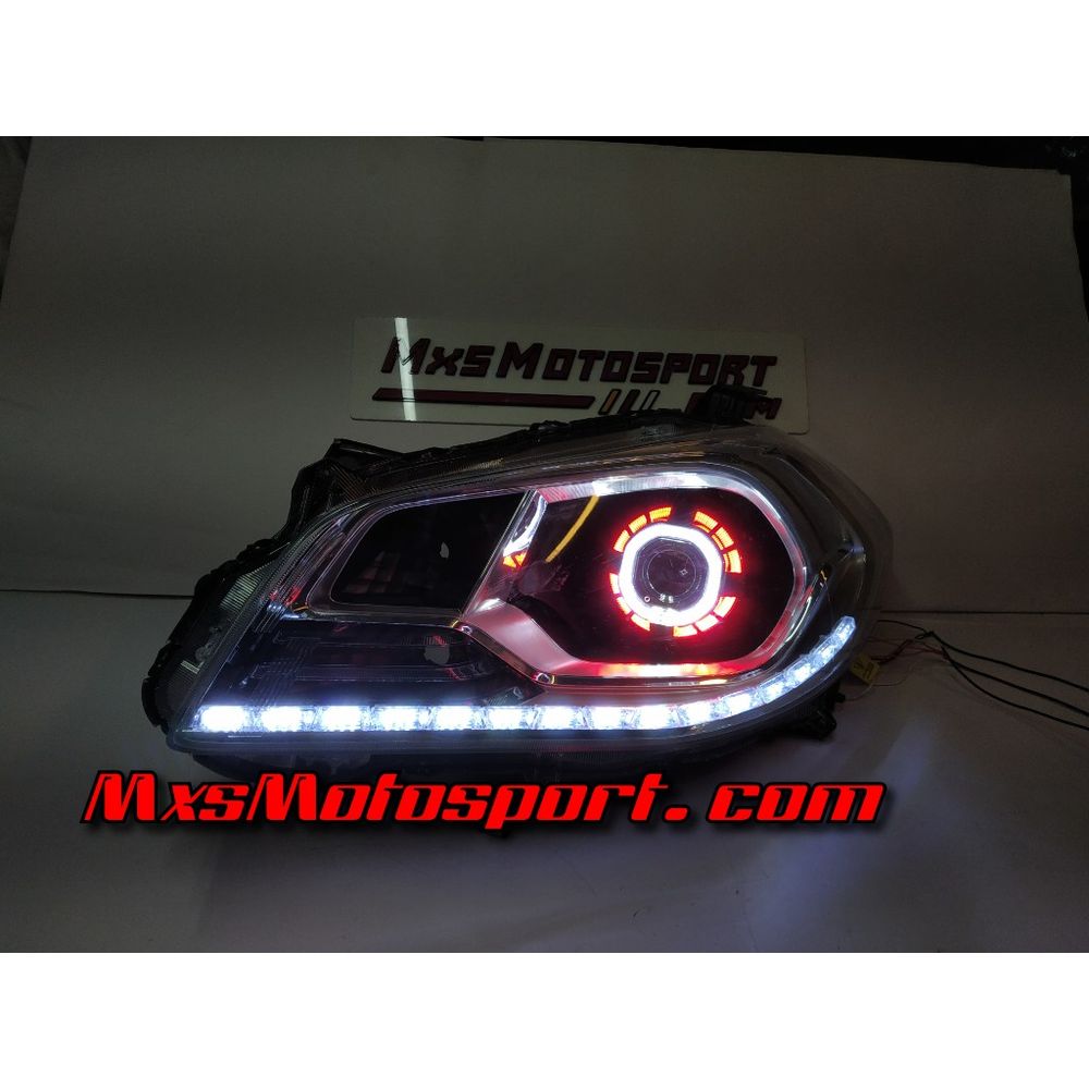 MXS2871 Maruti Suzuki S-cross LED DRL Robotic Eye Projector Headlights Matrix Series