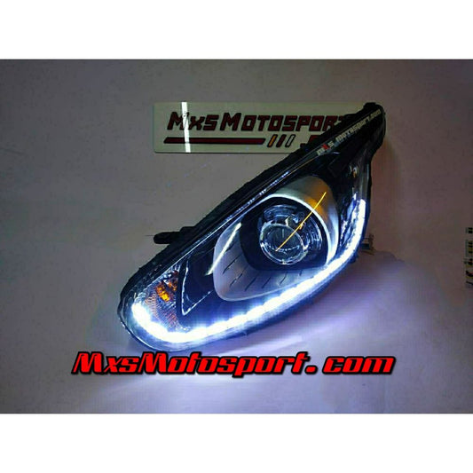 MXS2921 Fiat Punto Abarth LED Daytime Xenon Projector Headlights Matrix Series