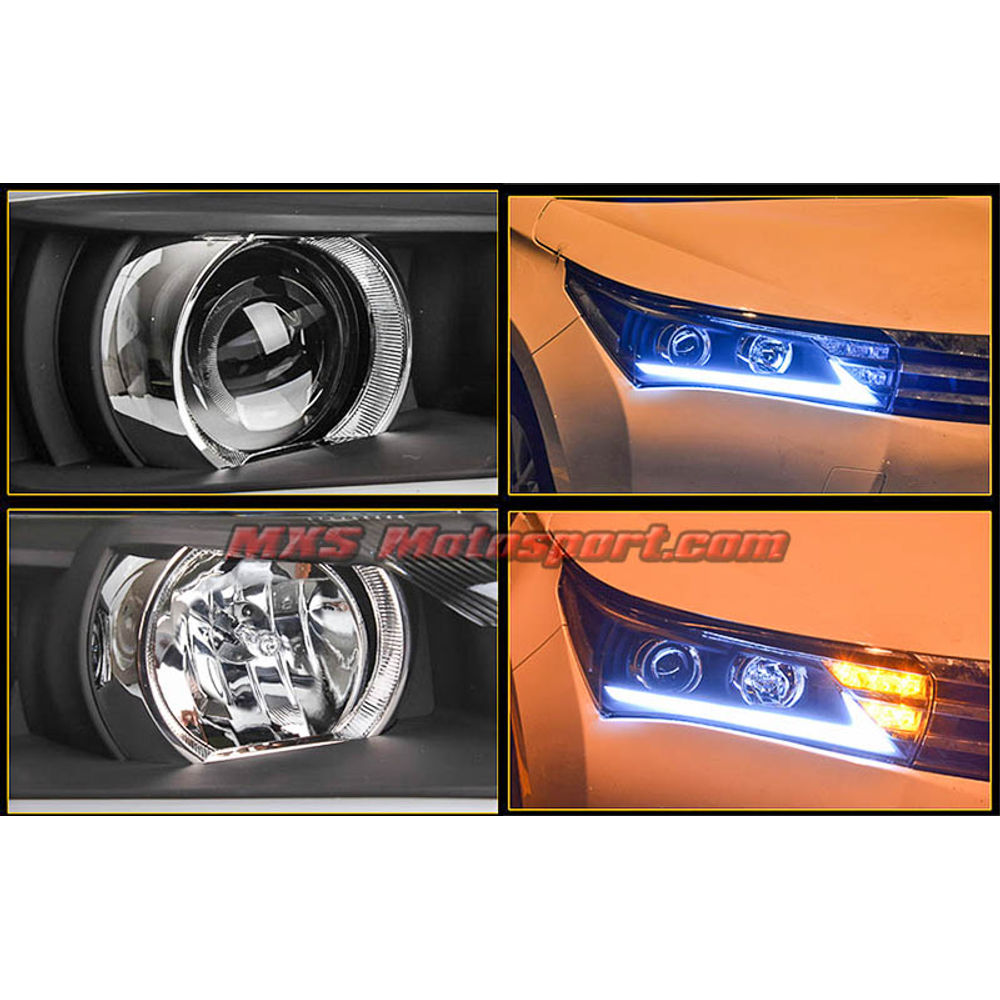 MXS2931 Toyota Corolla Altis LED Daytime Projector Headlights 2014-2017