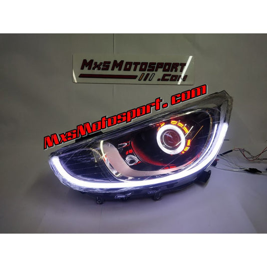 MXS2946 Hyundai Verna Fluidic LED Projector Headlights
