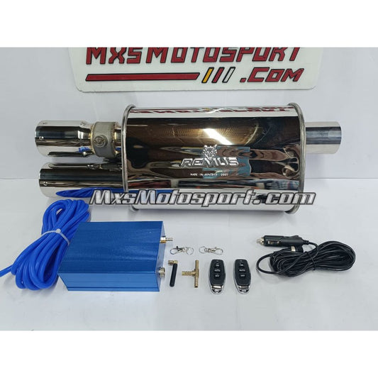 MXS2965 Remus Valvetronic Exhaust Remote Operated Dual Tip