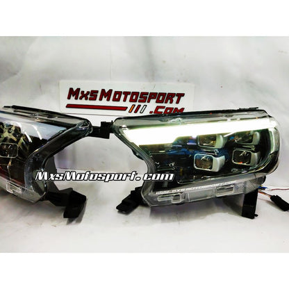 MXS2975 Ford Endeavour LED Projector Headlights Stage 4 PRO-Series