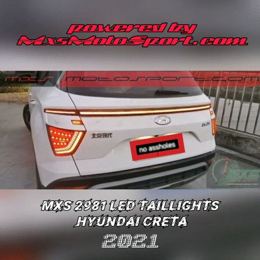 MXS2981 Hyundai Creta Led Tail Lights Intelligent Feature Knight Rider Matrix Series