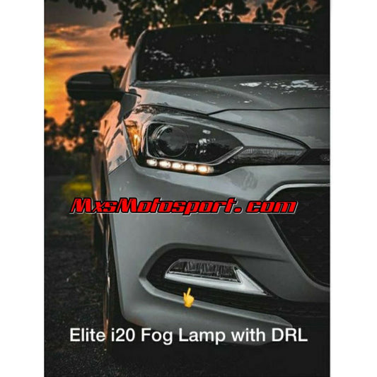 MXS3021 Hyundai i20 Elite LED Daytime Fog Lamps With Turn Signal Mode