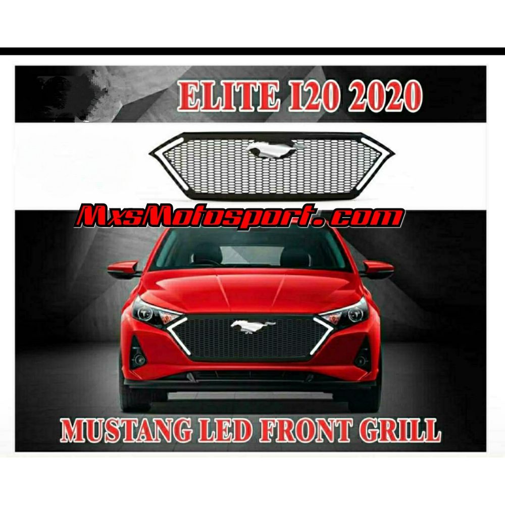 MXS3022 Hyundai i20 Led Grill Mustang Style