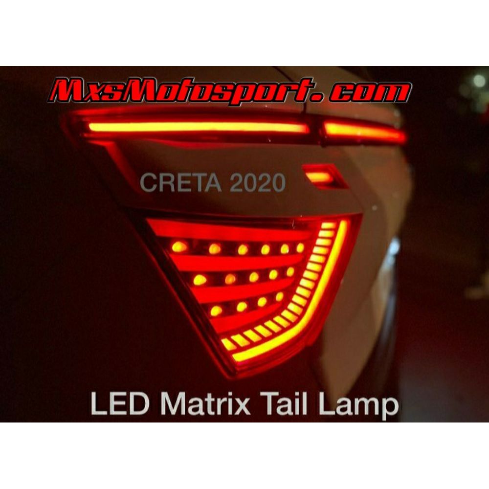 MXS3023 Hyundai Creta Led Tail Lights Intelligent Feature Knight Rider Matrix Series