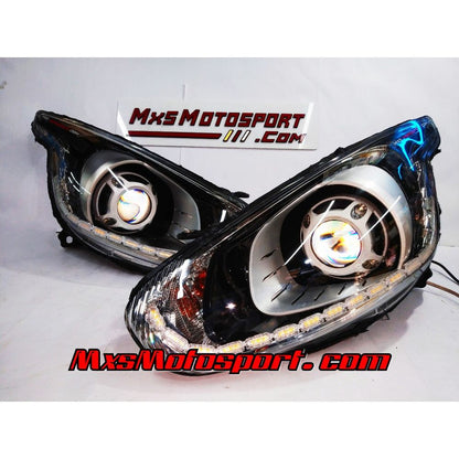 MXS3031 Fiat Punto Abarth LED Daytime Xenon Projector Headlights Matrix Series