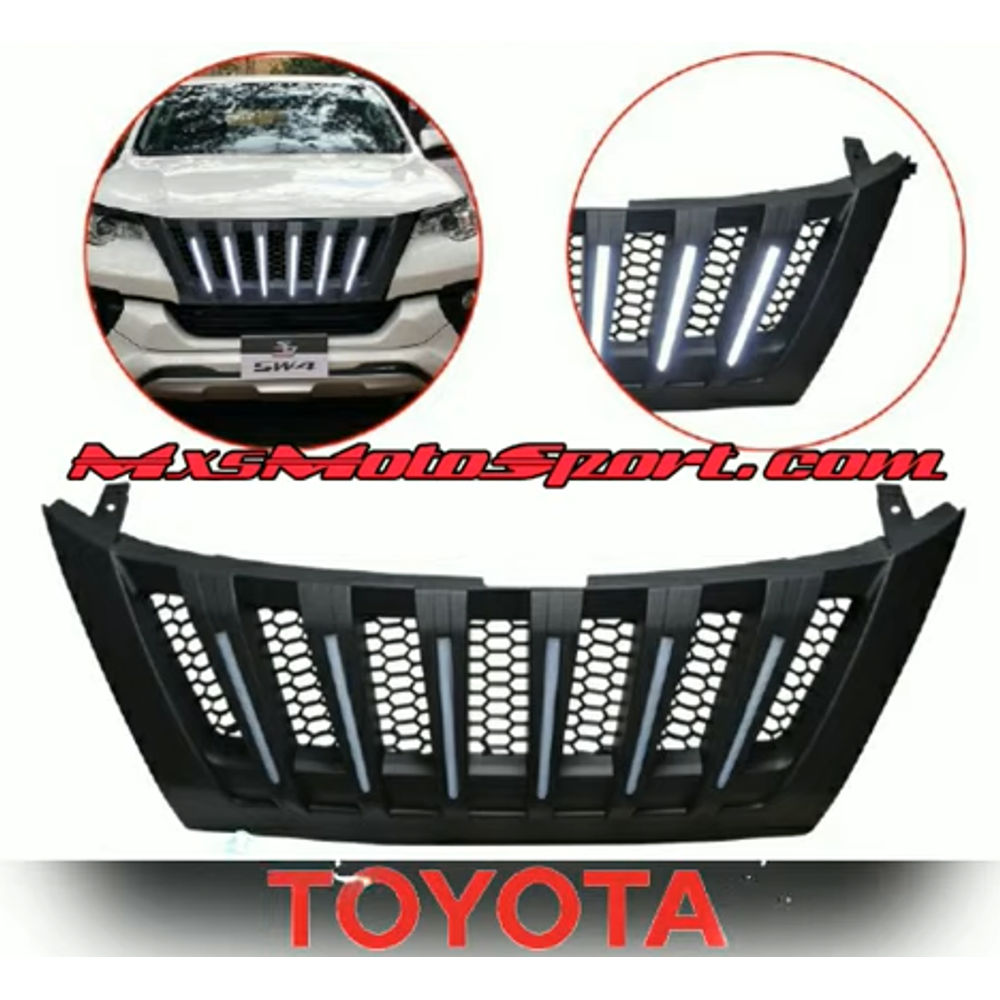 MXS3047 LED Sports GRILL For Toyota Fortuner