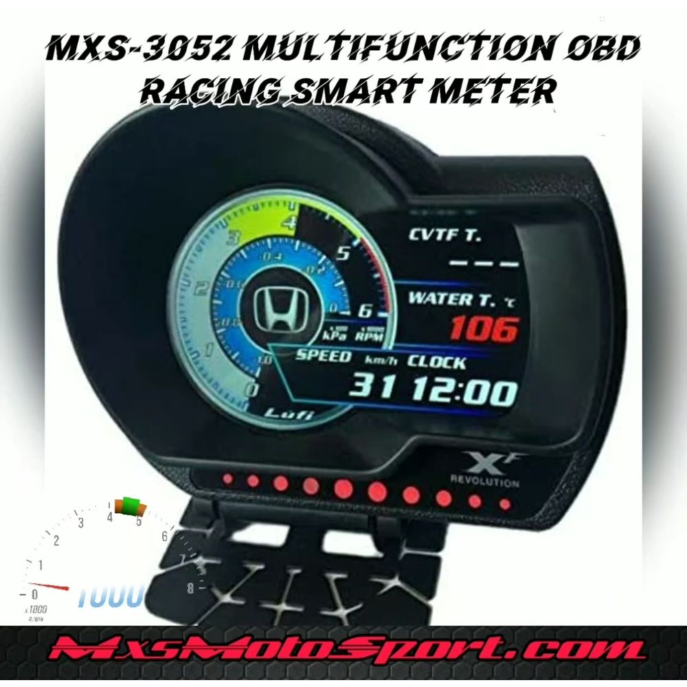 MXS3052 OBD2 Racing Digital Smart Meter | PERFORMANCE SERIES