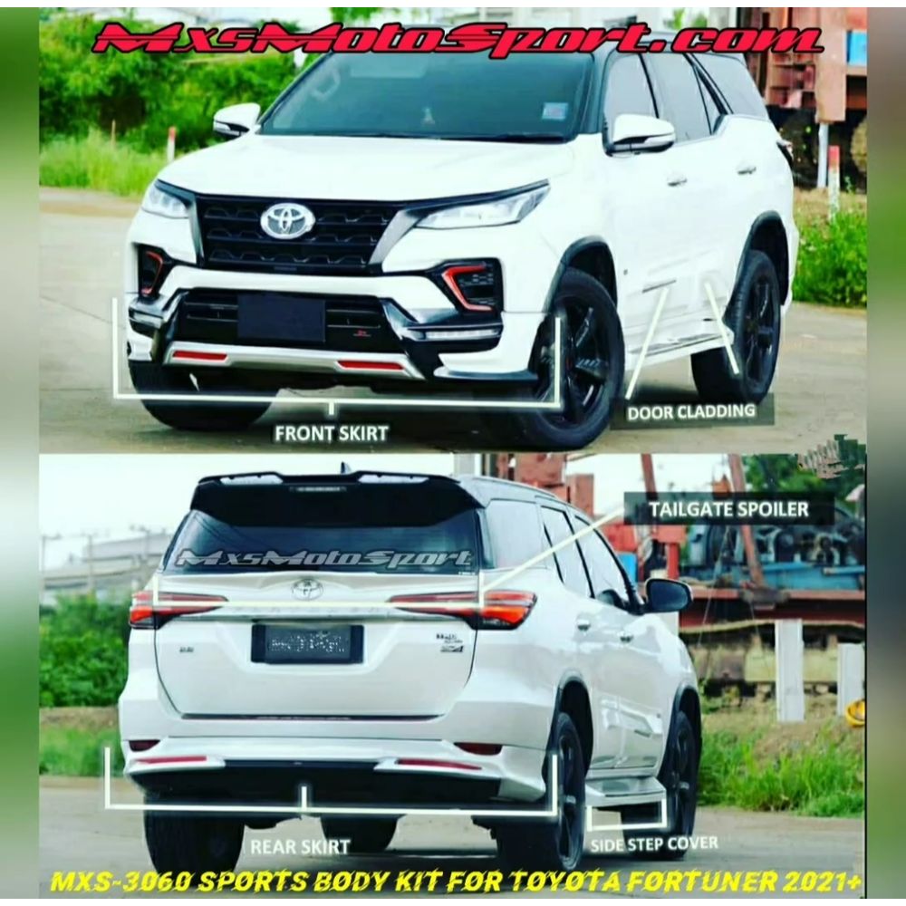 MXS3060 Sports Body Kit Upgrade for Toyota Fortuner 2021+