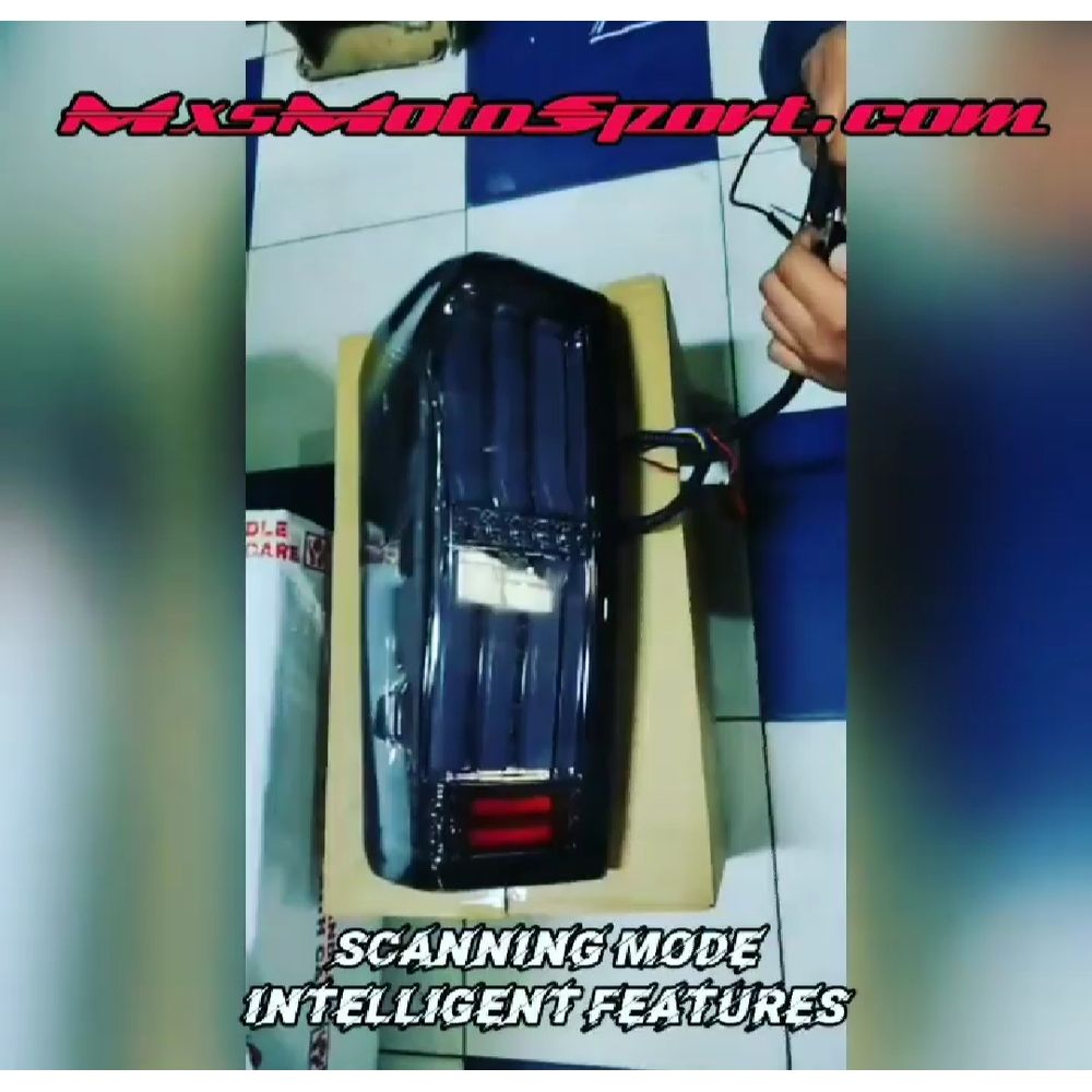 MXS3068 Isuzu D Max LED Tail Lights with Intelligent Feature Matrix Series