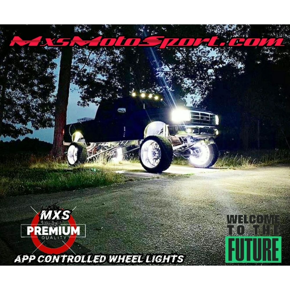 MXS3078 App Controlled LED Wheel Lights