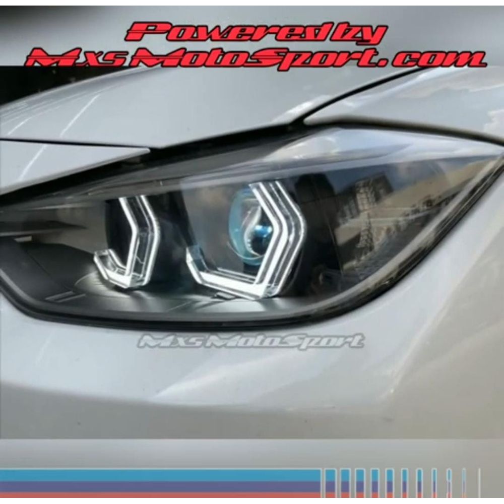 MXS3082 LED Angel Eyes Halo Rings BMW M4 Inspired