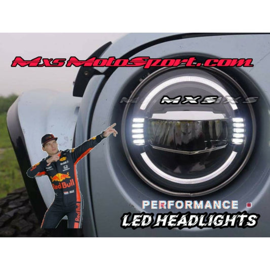 MXS3094 LED Headlights For Mahindra Thar Jeep Wrangler