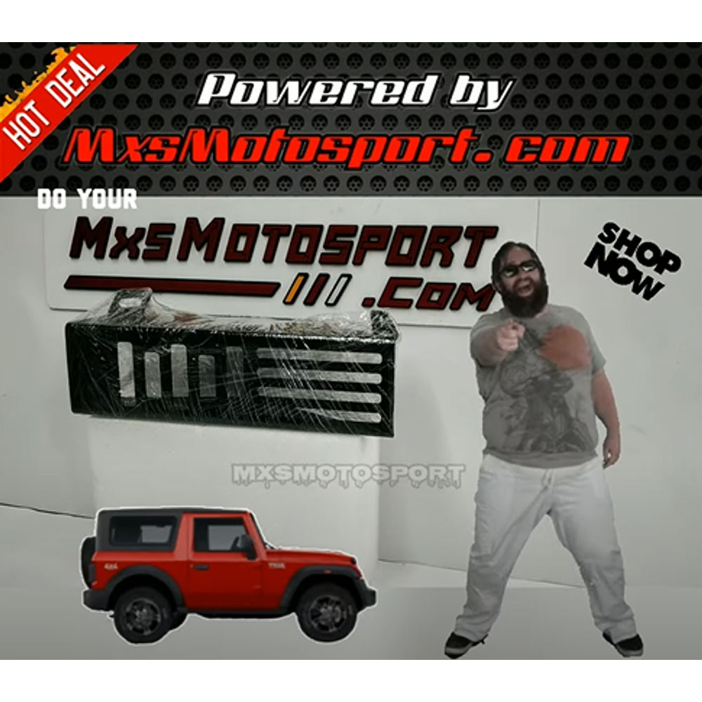 MXS3107 Dead Pedal Mahindra Thar 2020+