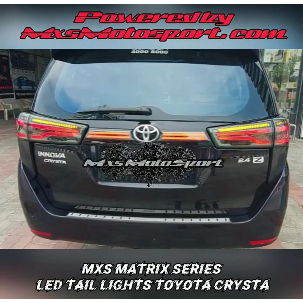 MXS3138 Toyota Innova Crysta Led Tail Lights Intelligent Feature Matrix Series