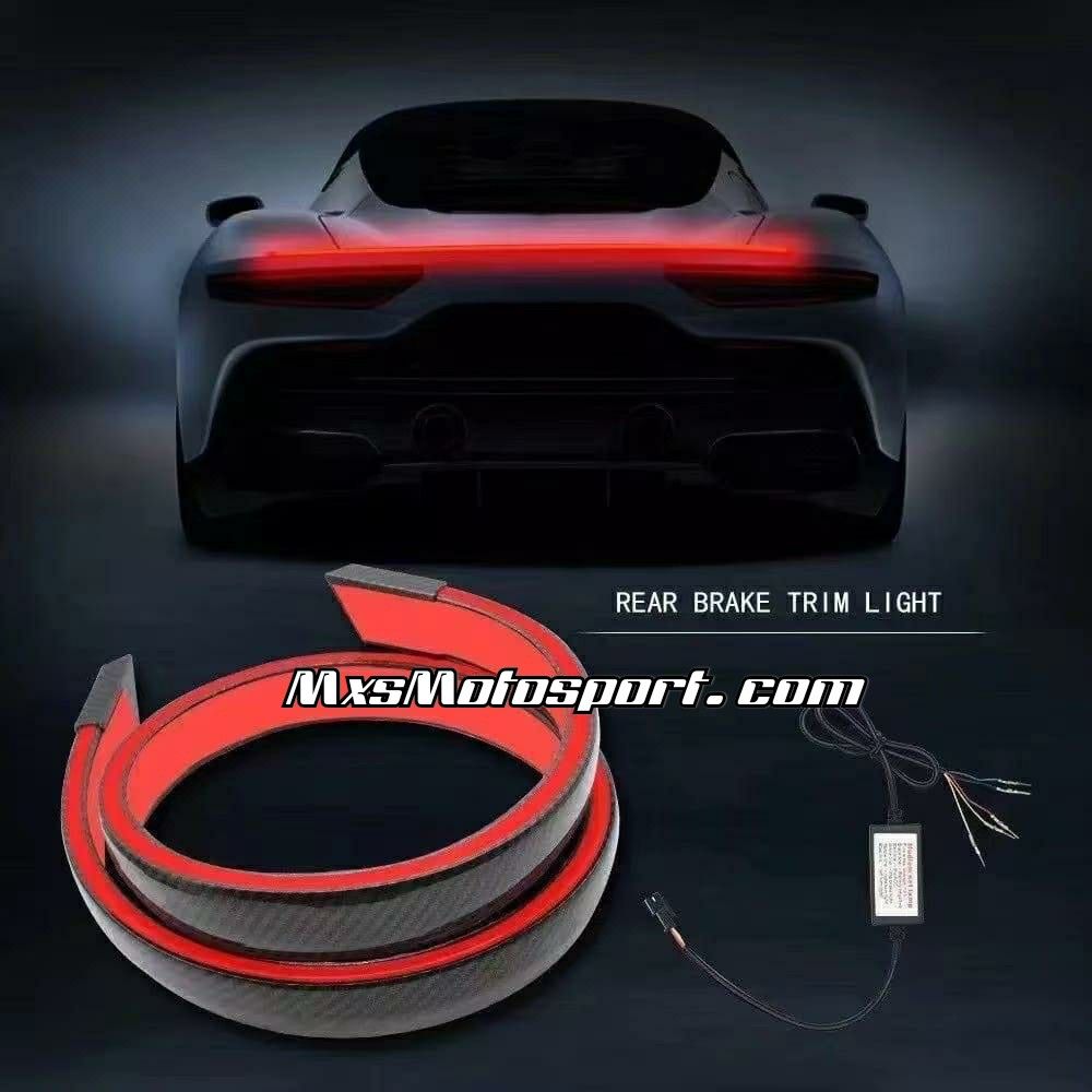 MXS3142 LED Remote Operated Carbon Lip Spoiler