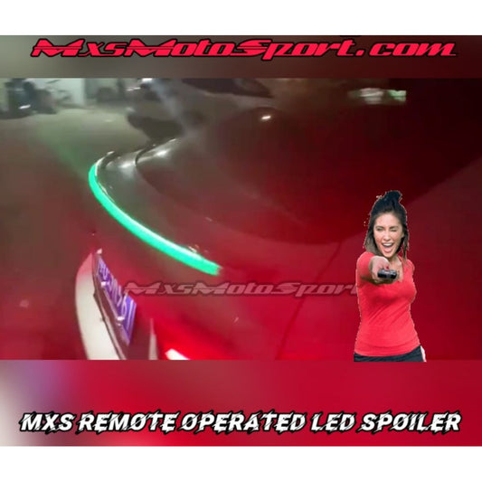 MXS3142 LED Remote Operated Carbon Lip Spoiler