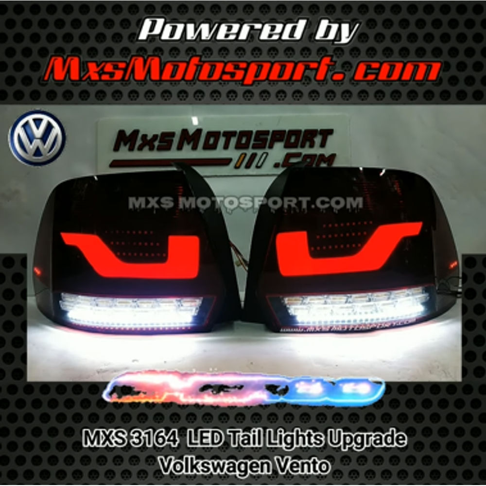 MXS3164 Volkswagen Vento LED Tail Lights Matrix Series