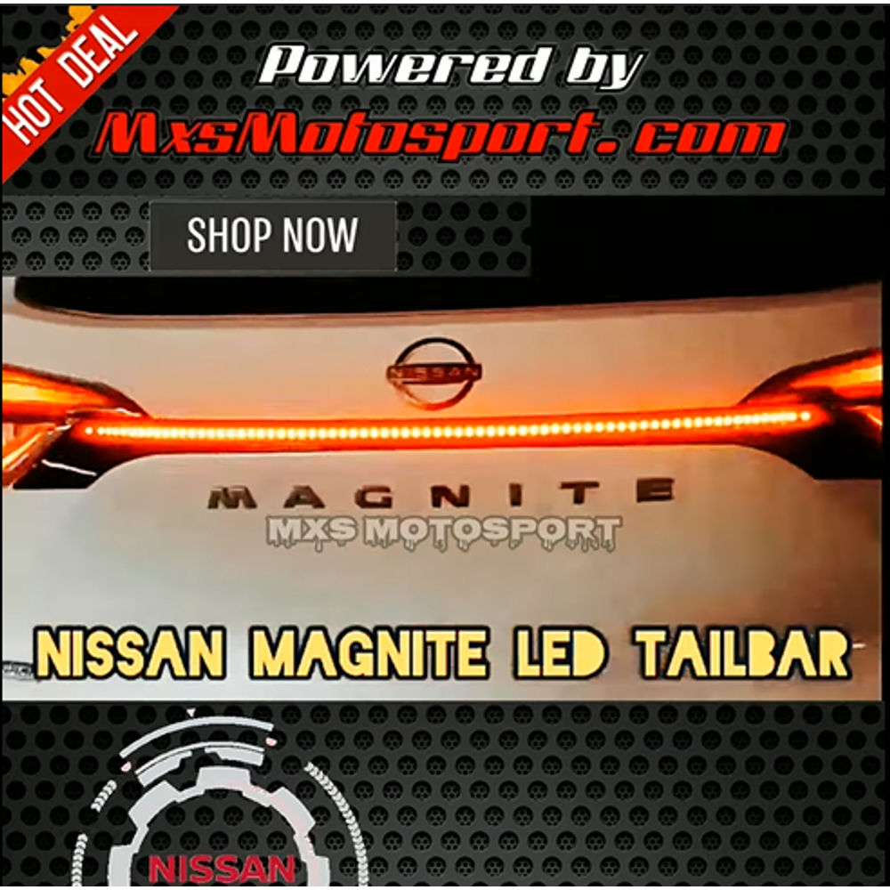 MXS3189 LED Bar Trunk Tail Light Nissan Magnite