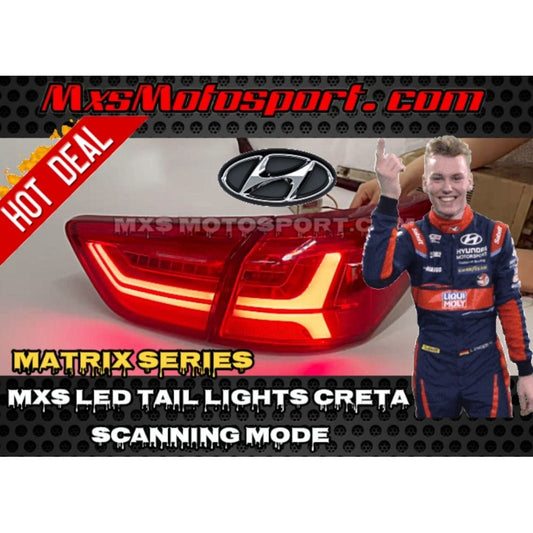 MXS3208 LED Tail Lights Hyundai Creta with Scanning Feature