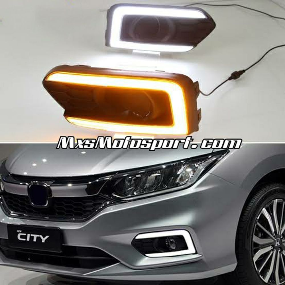 MXS3214 Honda City Led Fog Lamps Daytime Running Lights