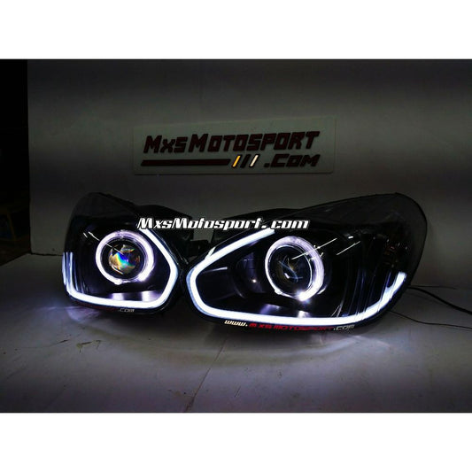 MXS3215 Hyundai Verna DRL Projector Headlights Old Version