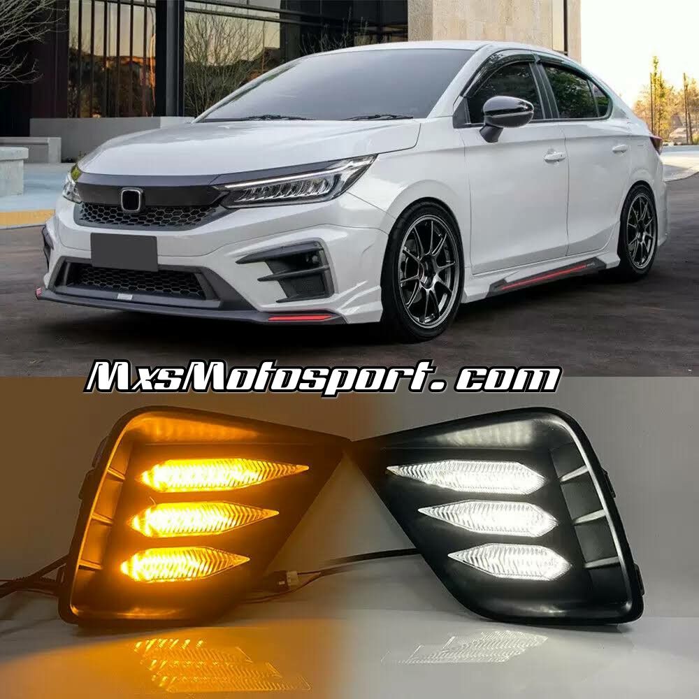 MXS3217 Honda City Led Fog Lamps Daytime Running Lights 2020