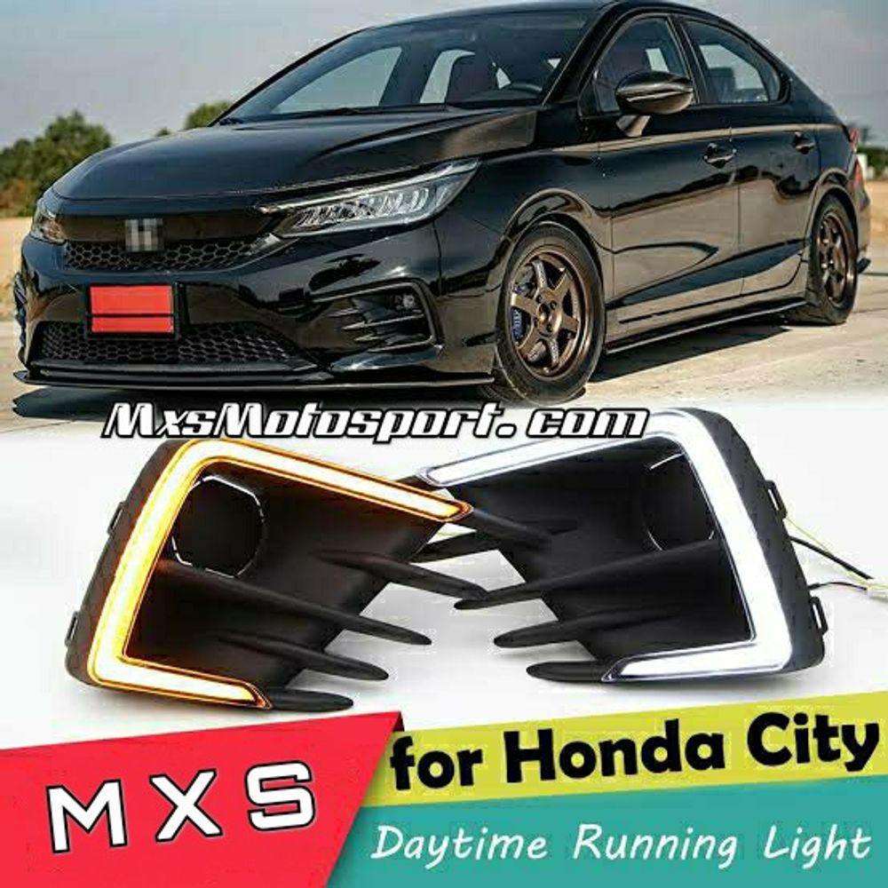 MXS3218 Honda City Led Fog Lamps Daytime Running Lights 2020