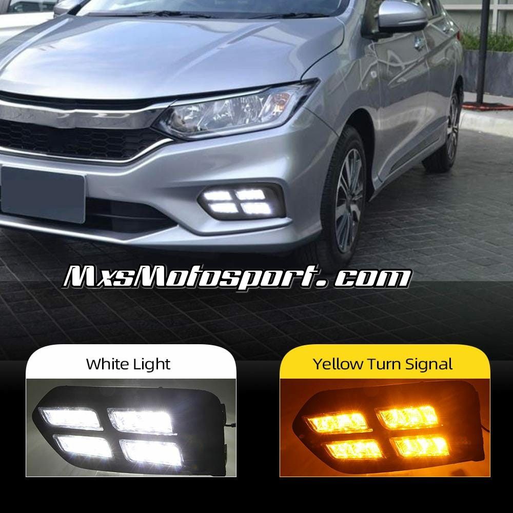 MXS3219 Honda City Led Fog Lamps Daytime Running Lights