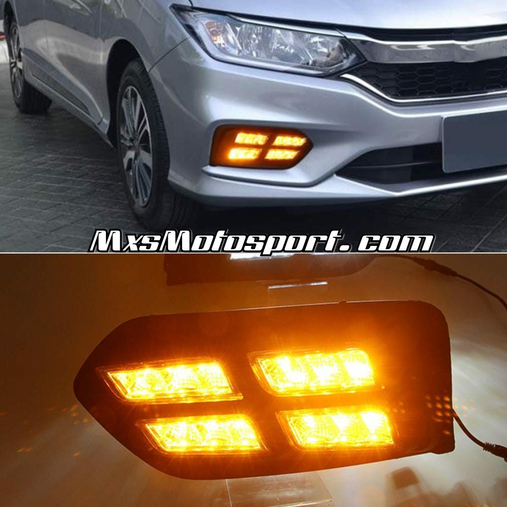 MXS3219 Honda City Led Fog Lamps Daytime Running Lights